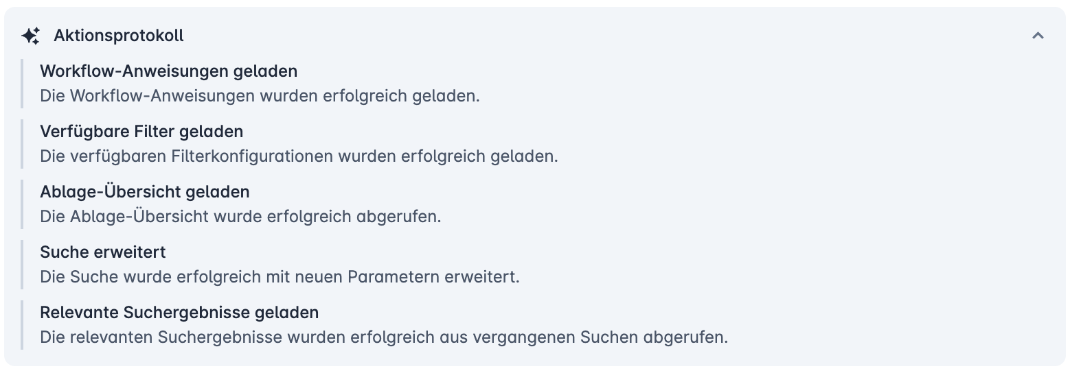 Aktivitätsprotokoll & Nachverfolgbarkeit