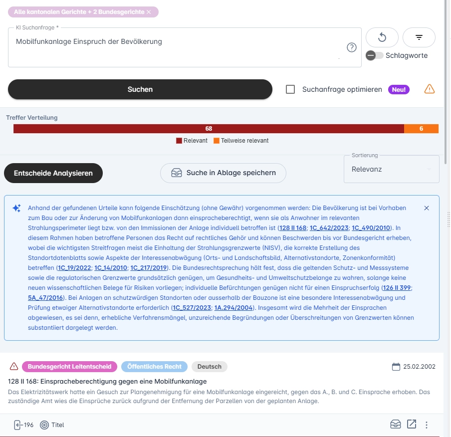 KI-Suchzusammenfassung von Lexplorer